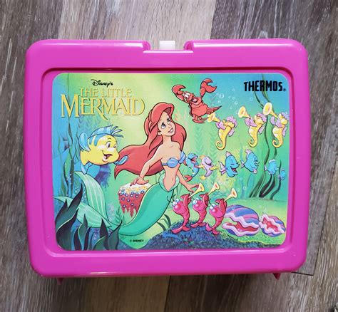 Disney Princess Bottle 595. . Little mermaid lunch box